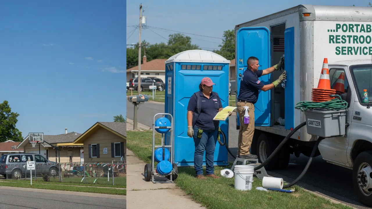 Portable Toilet Rental in South West City, MO near me